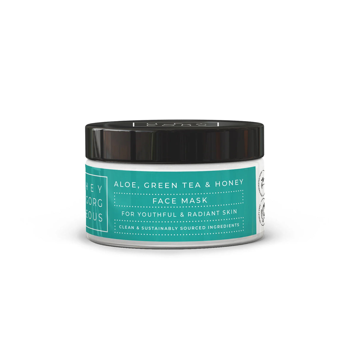 Hey Gorgeous - Face Mask Aloe, Green Tea & Honey 100ml