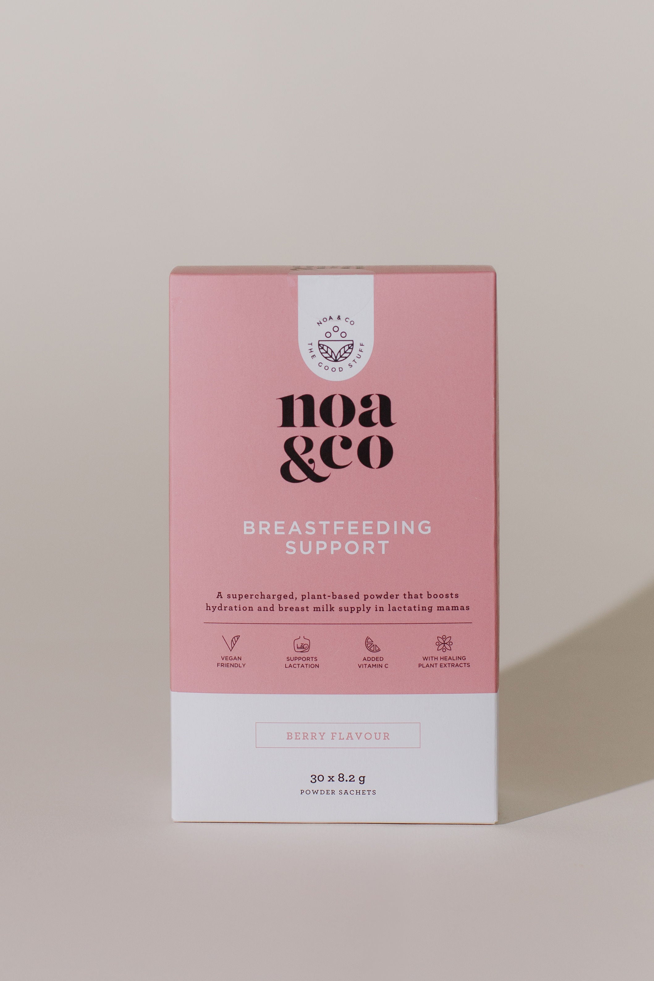 Noa and Co - Breastfeeding Support Berry  30s