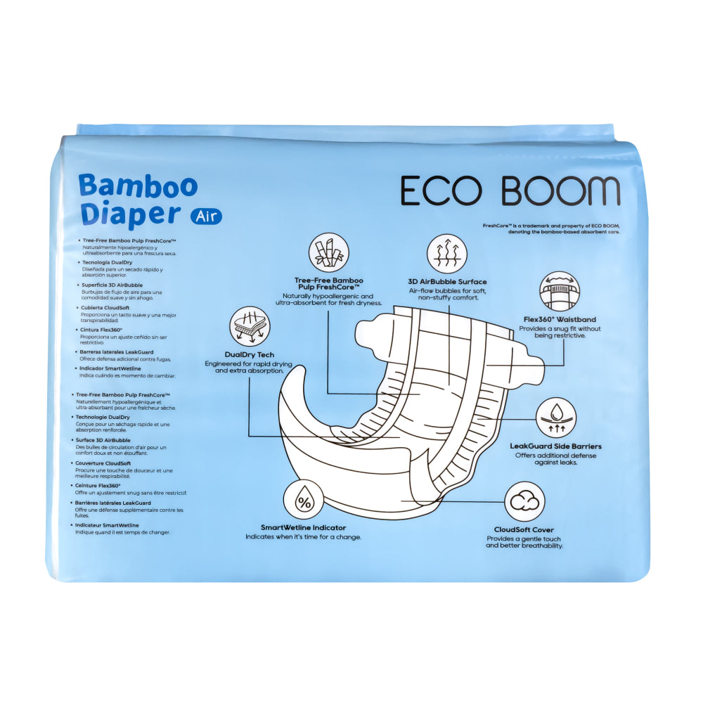 Eco Boom - Air Bamboo Diapers L 30s