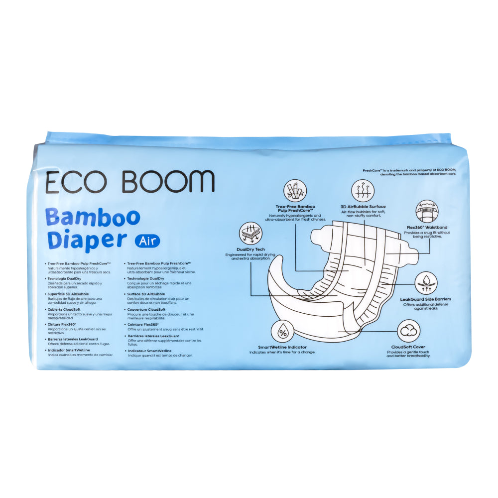 Eco Boom - Air Bamboo Diapers XS 38s