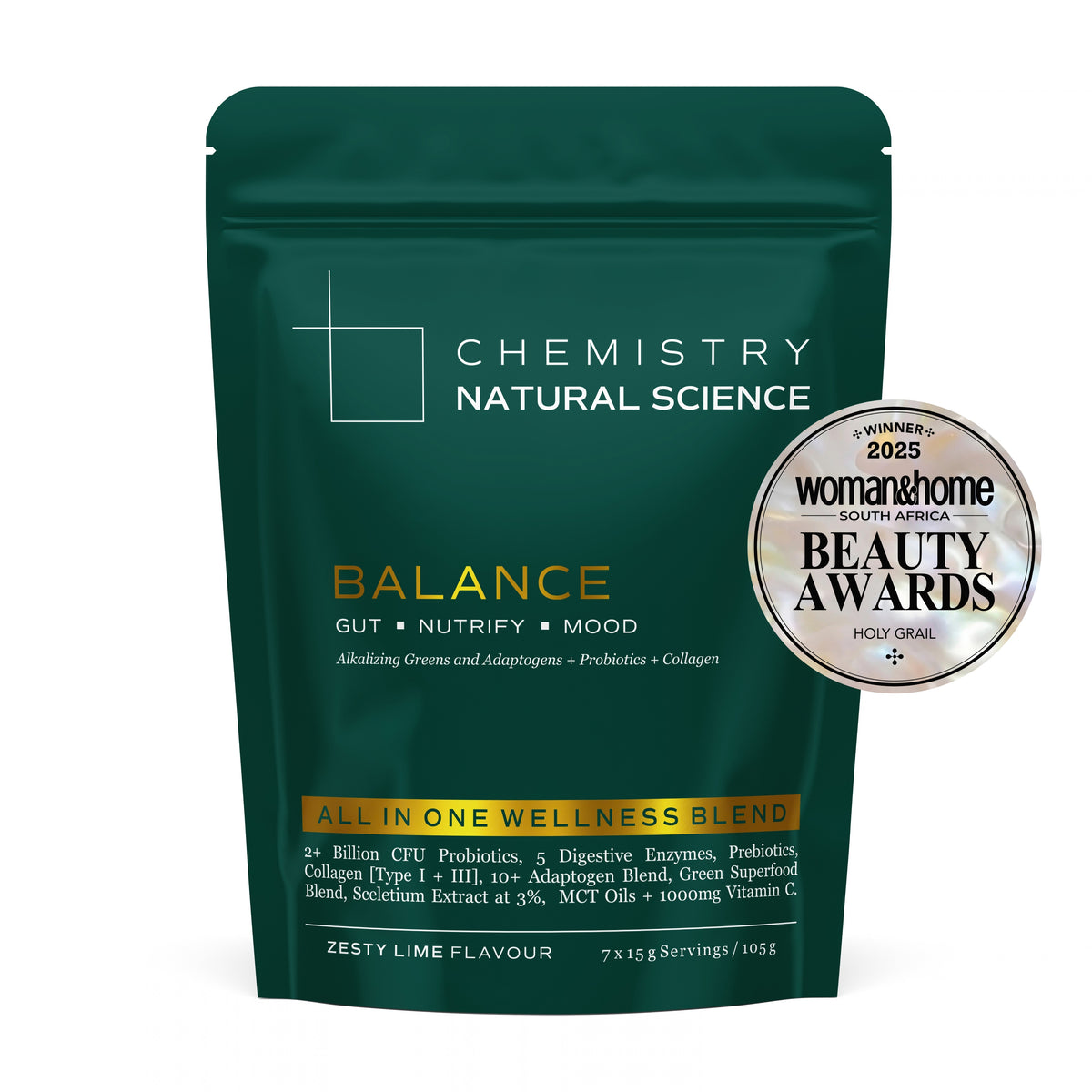Chemistry Natural Science - Balance Gut Nutrify Mood Wellness Blend 105g