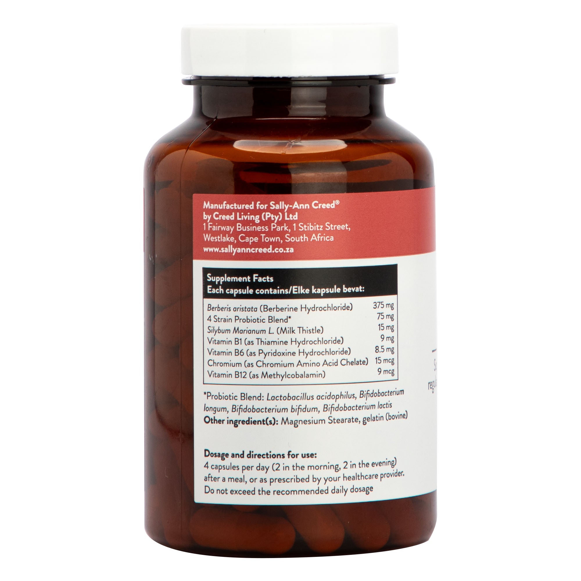 Sally-Ann Creed - Berberine Complex 100s