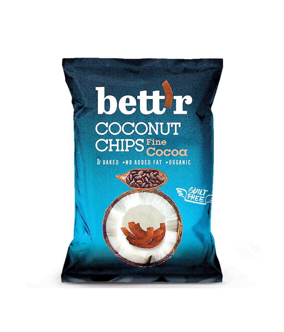 Bett'r - Coconut Chips Cocoa 40g