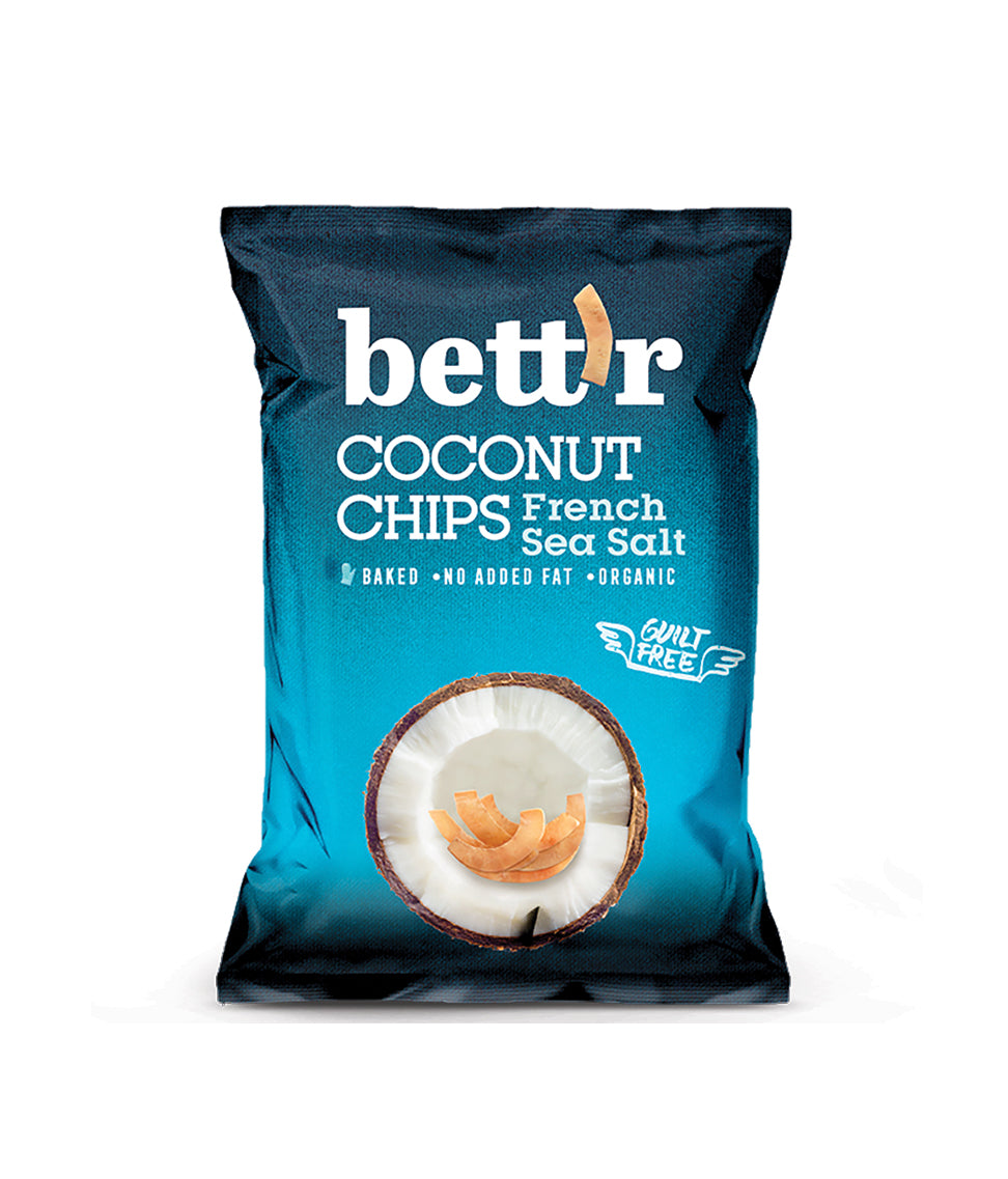 Bett'r - Coconut Chips French Sea Salt 40g