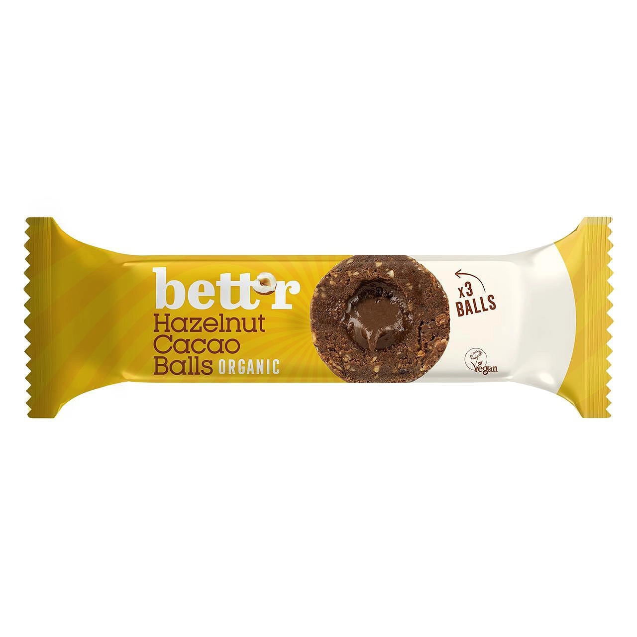 Bett'r - Fruit Balls Cocoa Hazelnut 45g