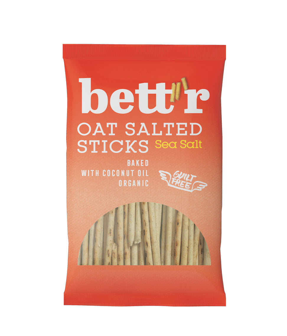 Bett'r - Oat Sticks Sea Salt 50g