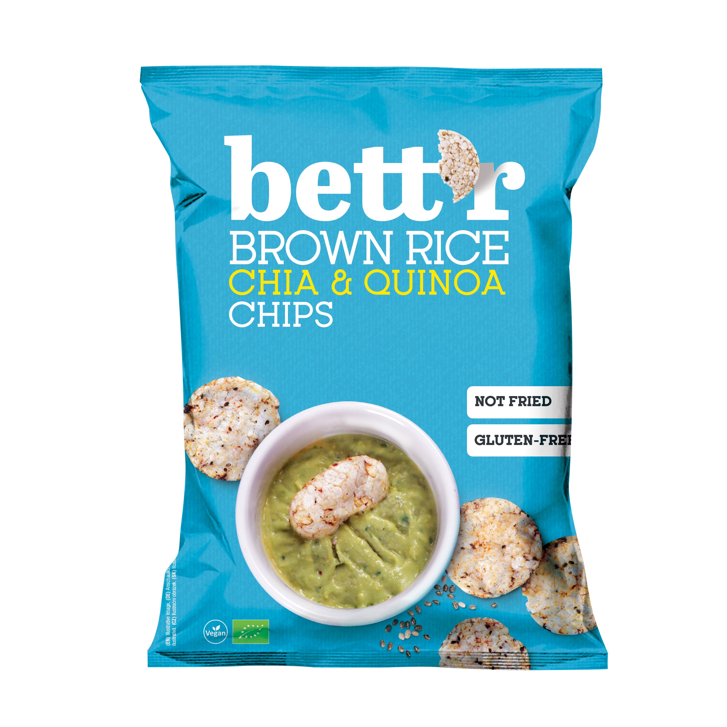 Bett'r - Rice Cakes Mini Chia & Quinoa 60g