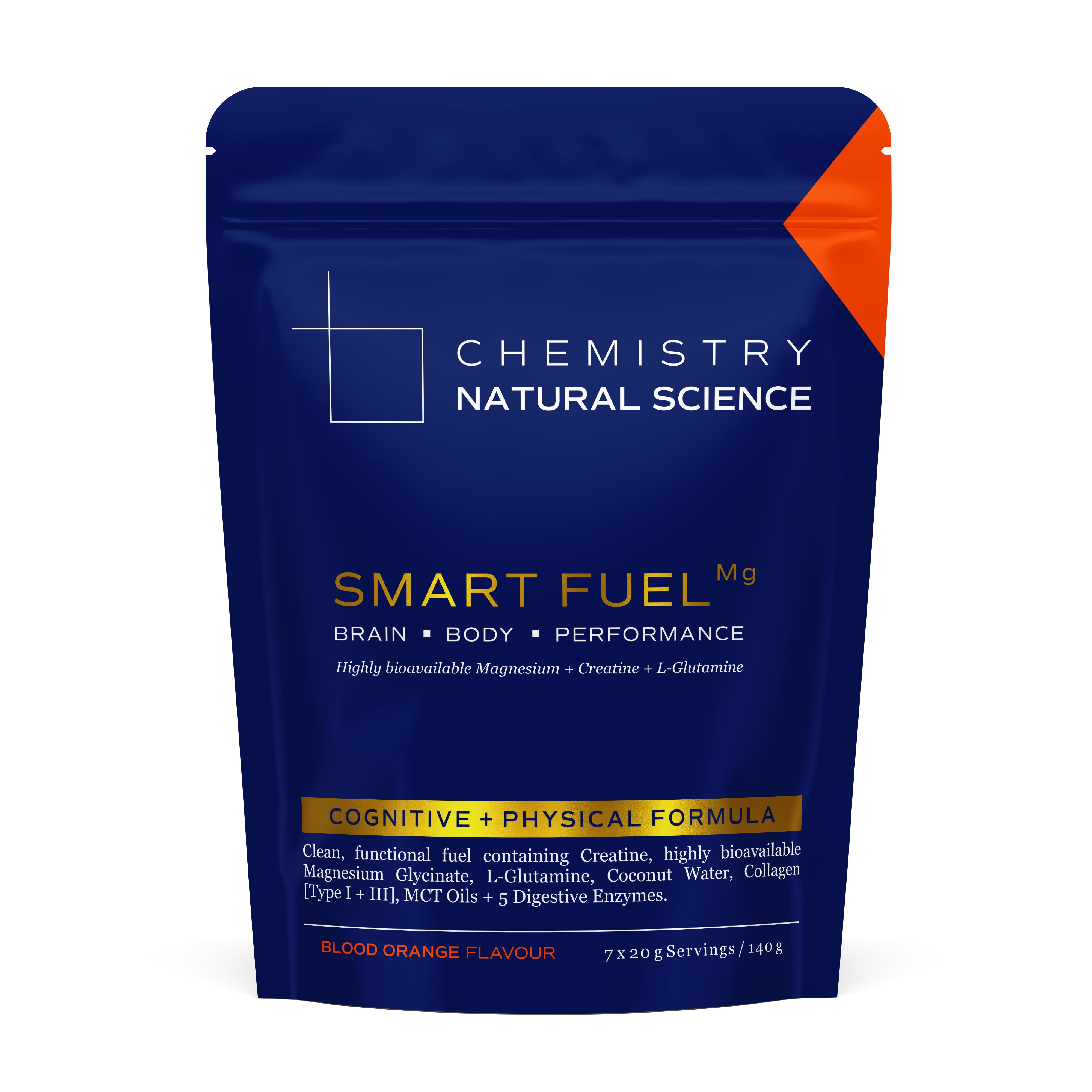 Chemistry Natural Science - Smart Fuel Brain & Body Wellness Blend Blood Orange 140g