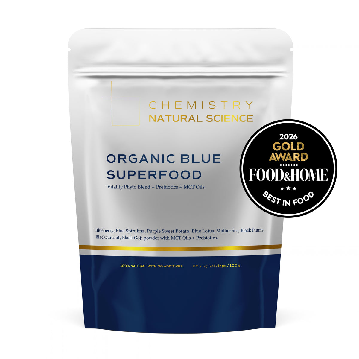Chemistry Natural Science - Blue Superfood Blend Organic 100g