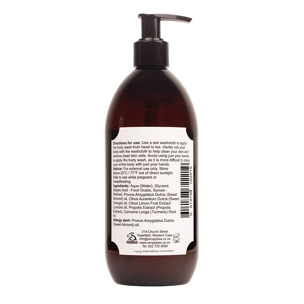 Simply Bee - Body Wash Orange & Lemon 500ml