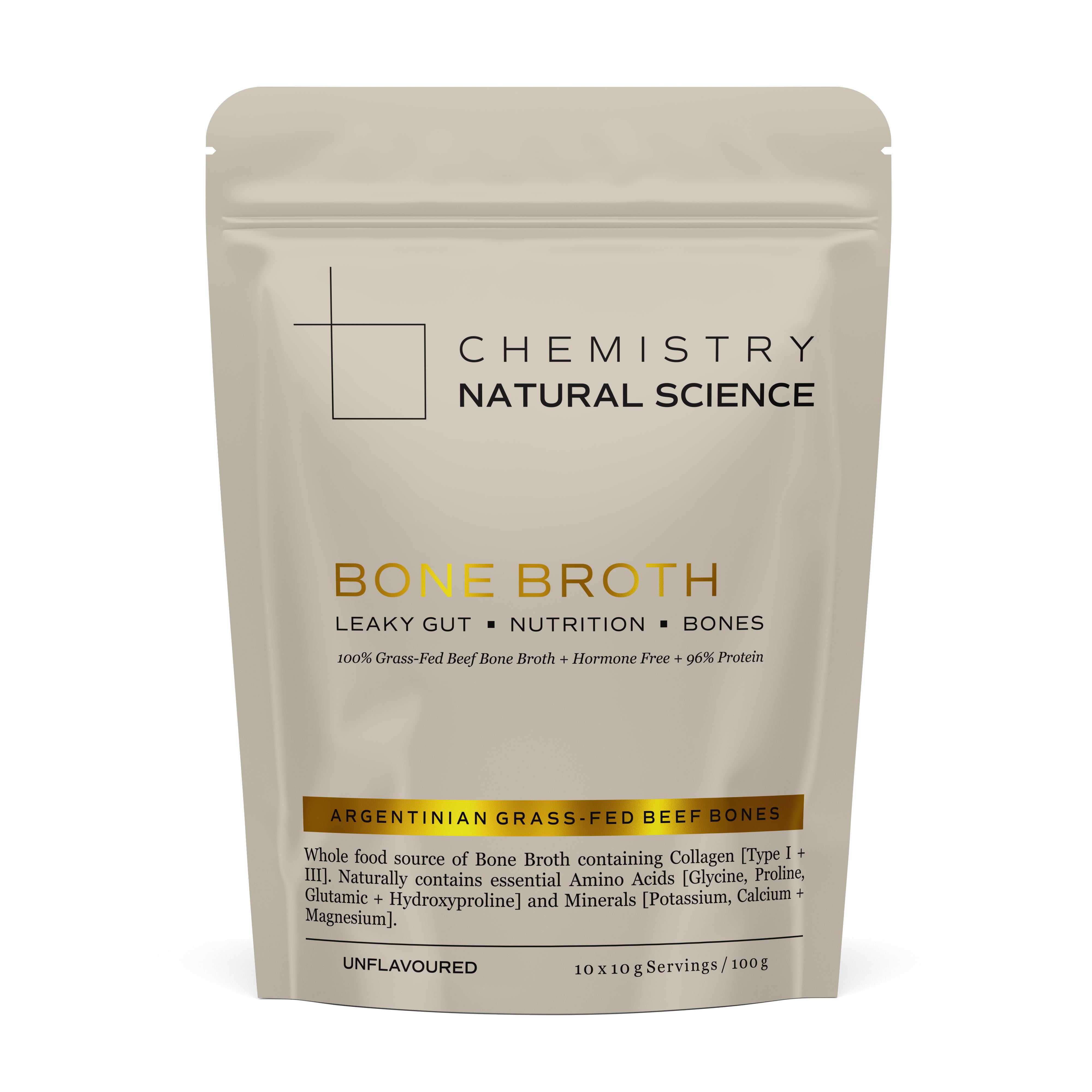 Chemistry Natural Science - Beef Bone Broth 100g