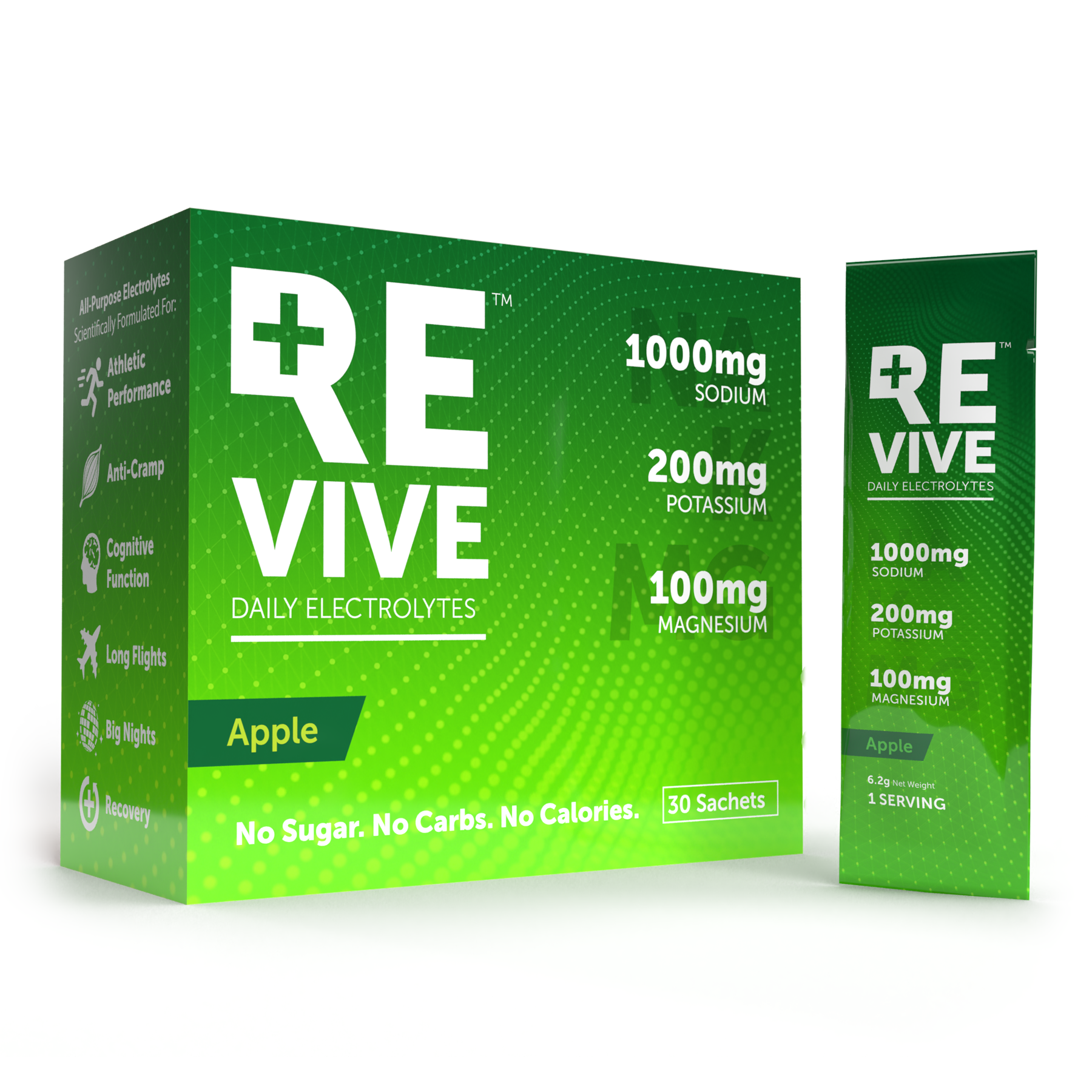 REVIVE - Daily Electrolytes Apple 30s