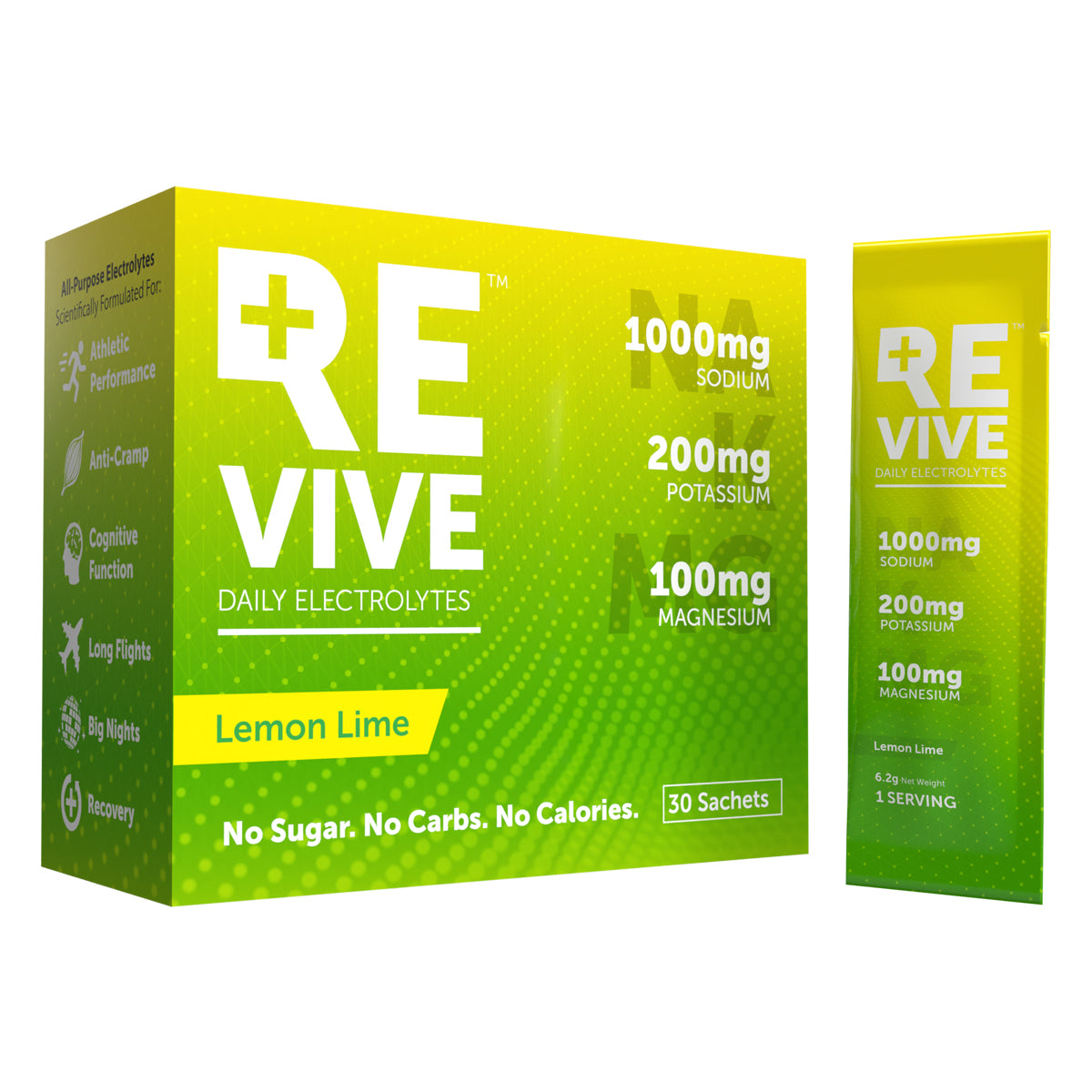 REVIVE - Daily Electrolytes: Lemon Lime 30s