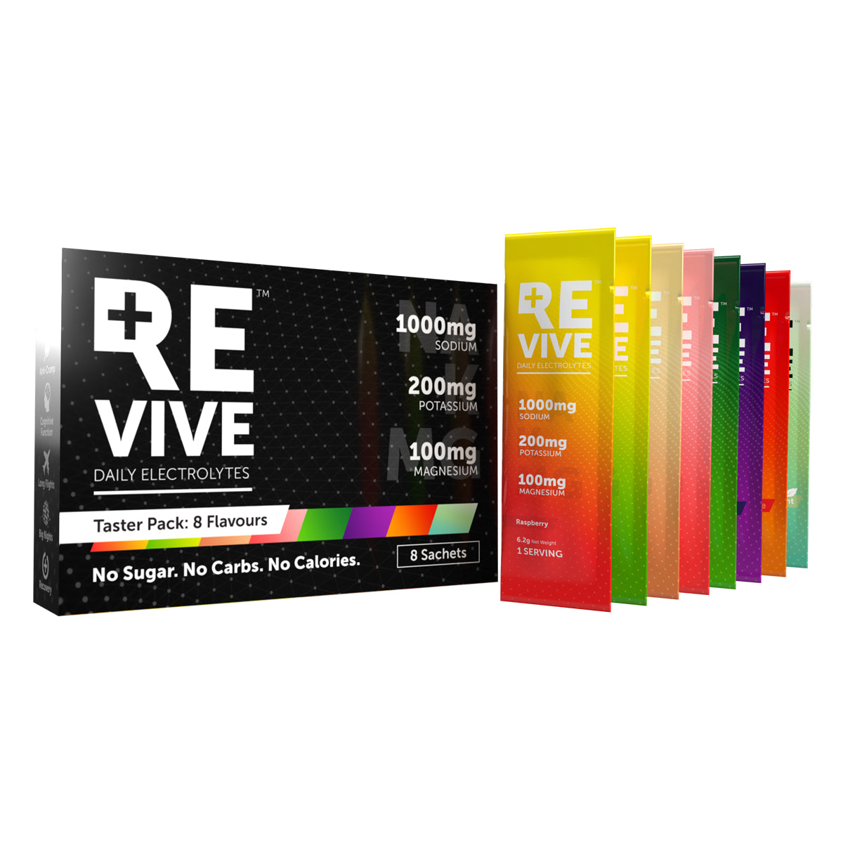 REVIVE - Daily Electrolytes Taster Variety 8's