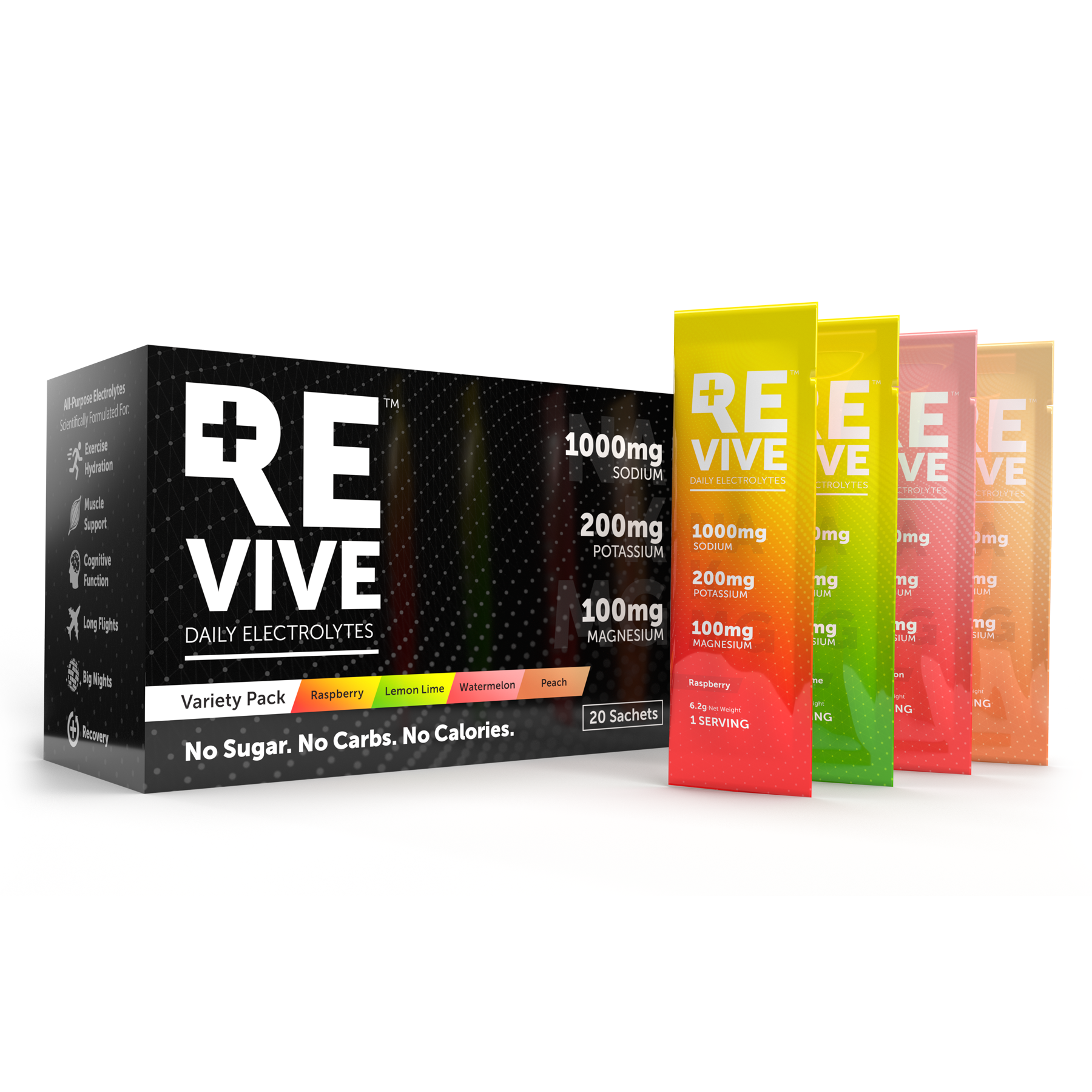 REVIVE - Daily Electrolytes Mix 1 Variety 20s