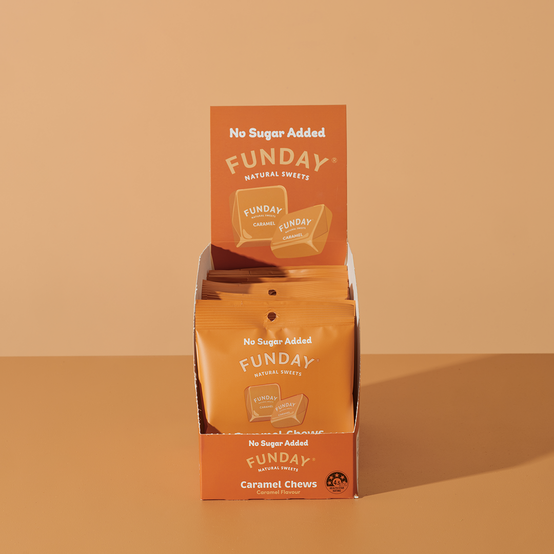 FUNDAY - Caramel Chews No Added Sugar 45g