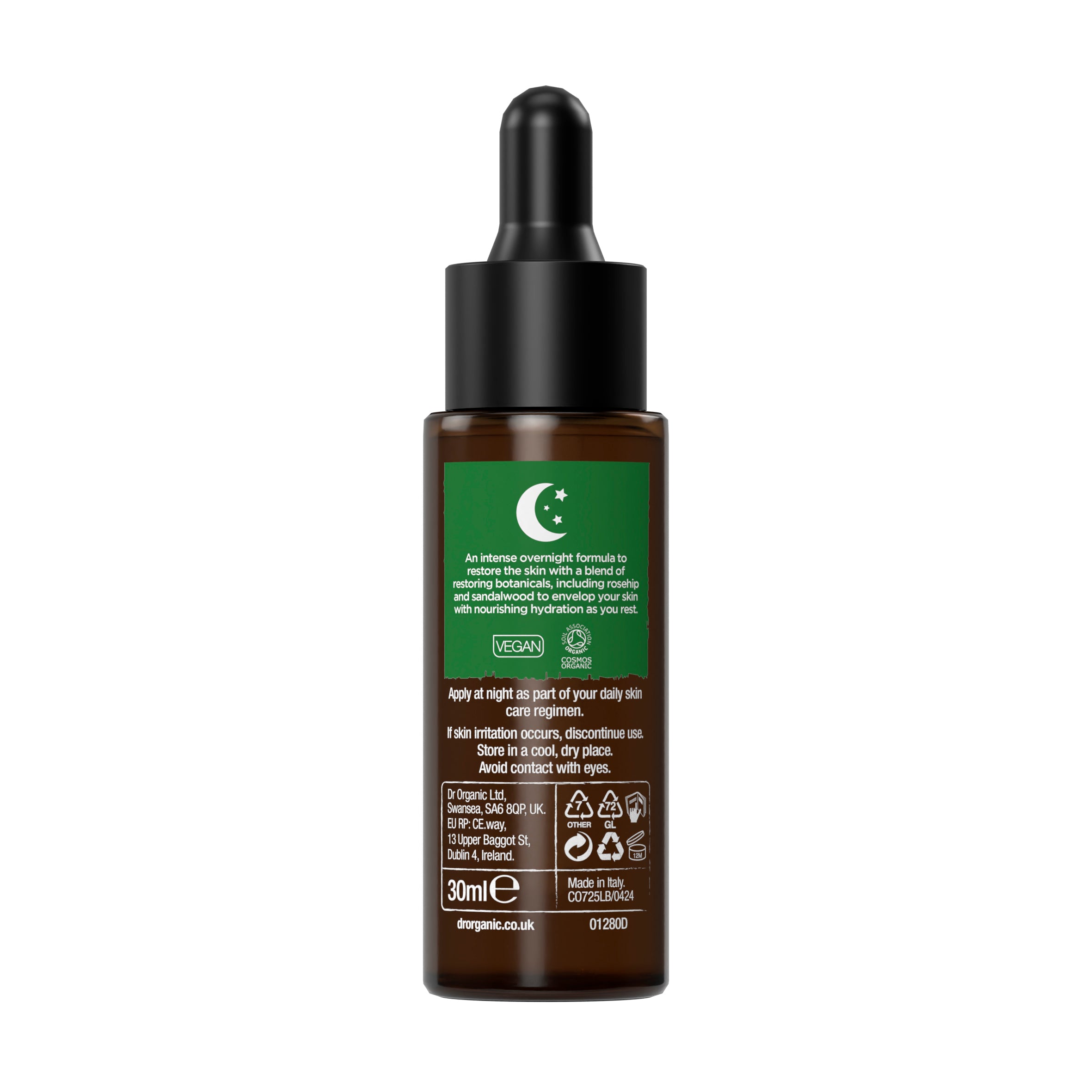 Dr Organic - Evoke Tranquility Night Oil 30ml