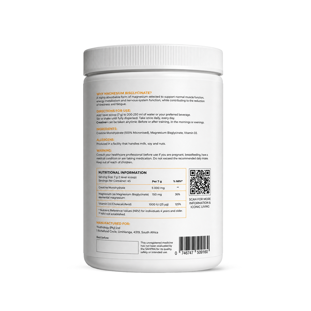 Youthology - Creatine Plus 30s
