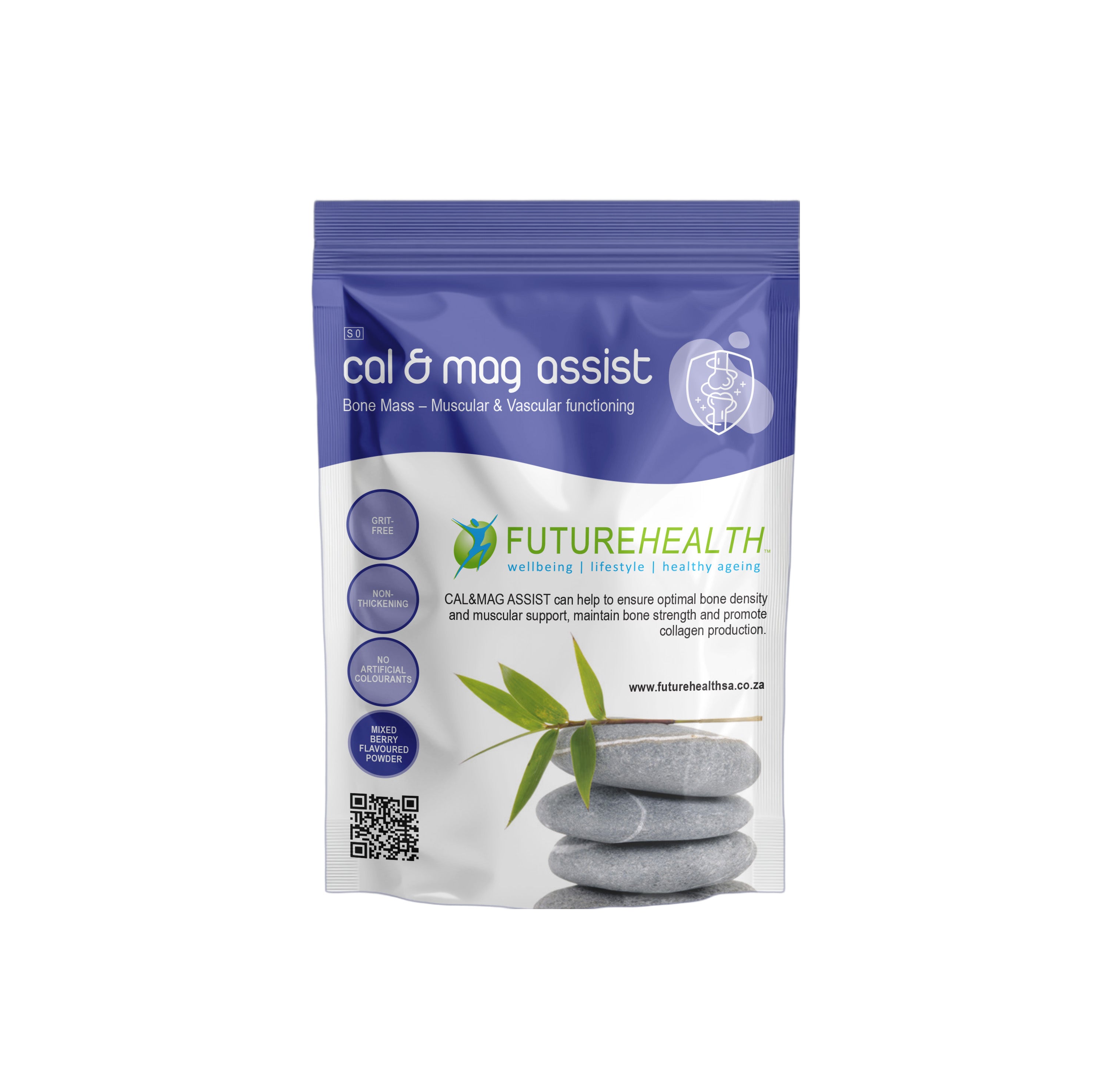 Future Health - Cal & Mag Assist Mixed Berry 315g