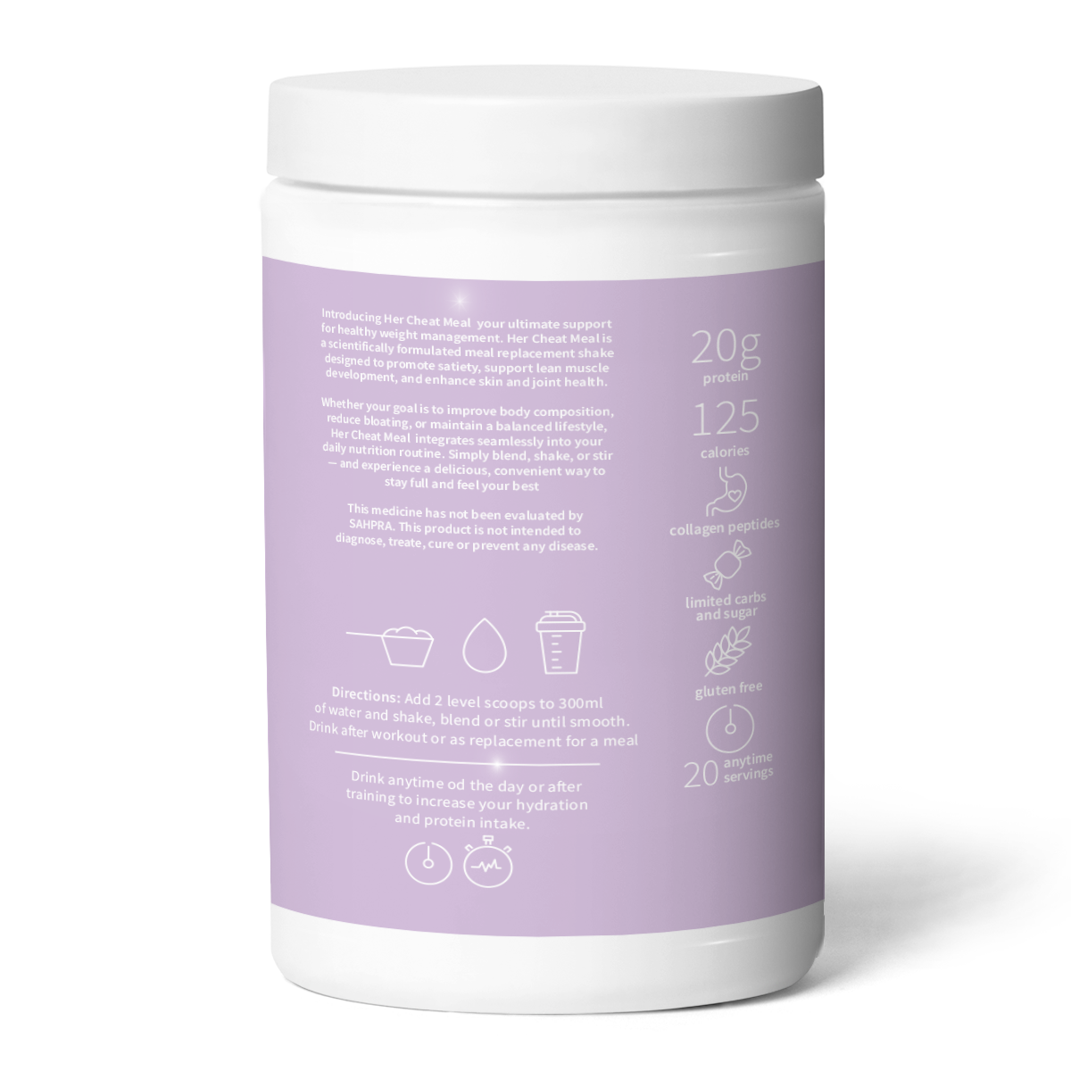 My Wellness - HER Cheat Meal Chocolate 800g
