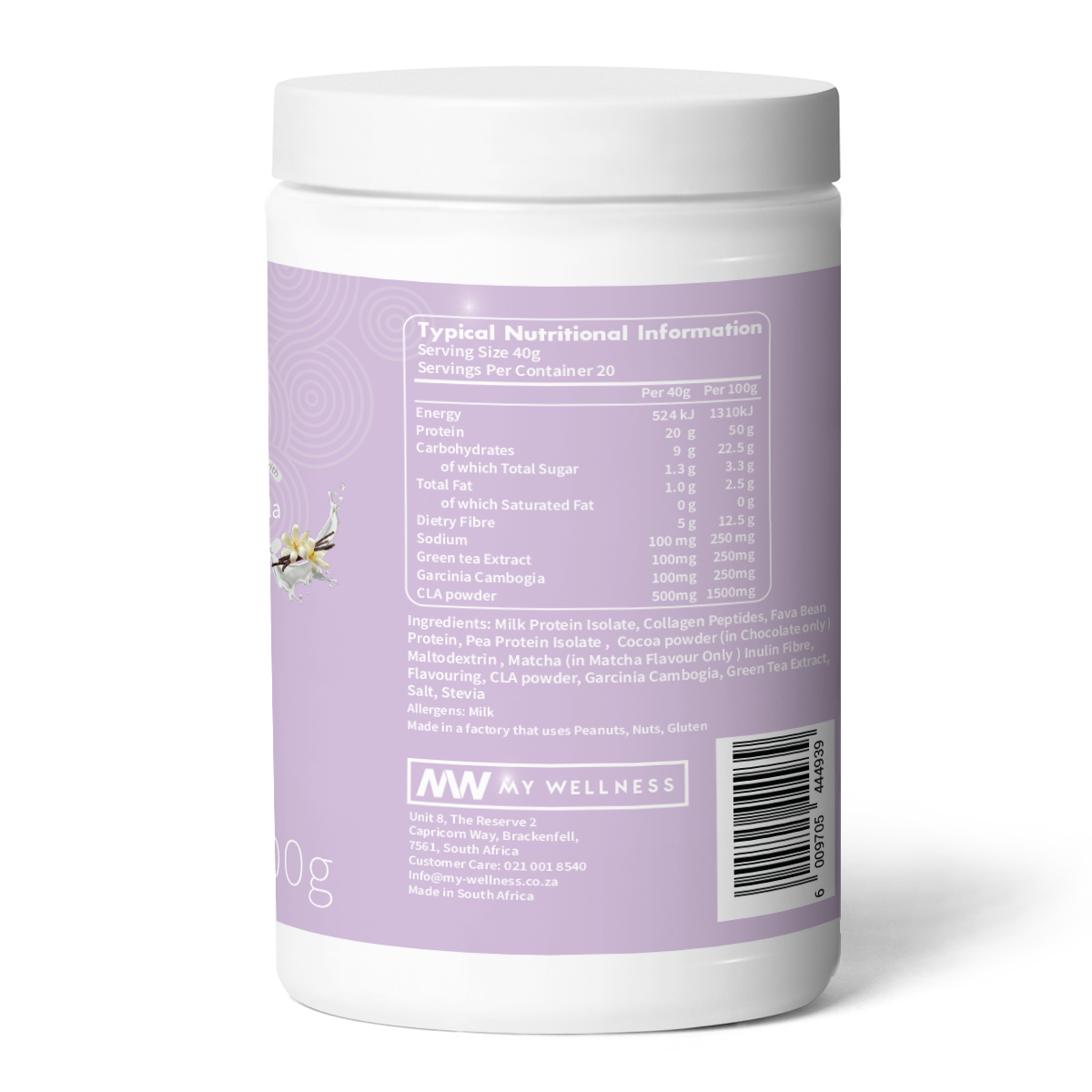 My Wellness - HER Cheat Meal Vanilla 800g
