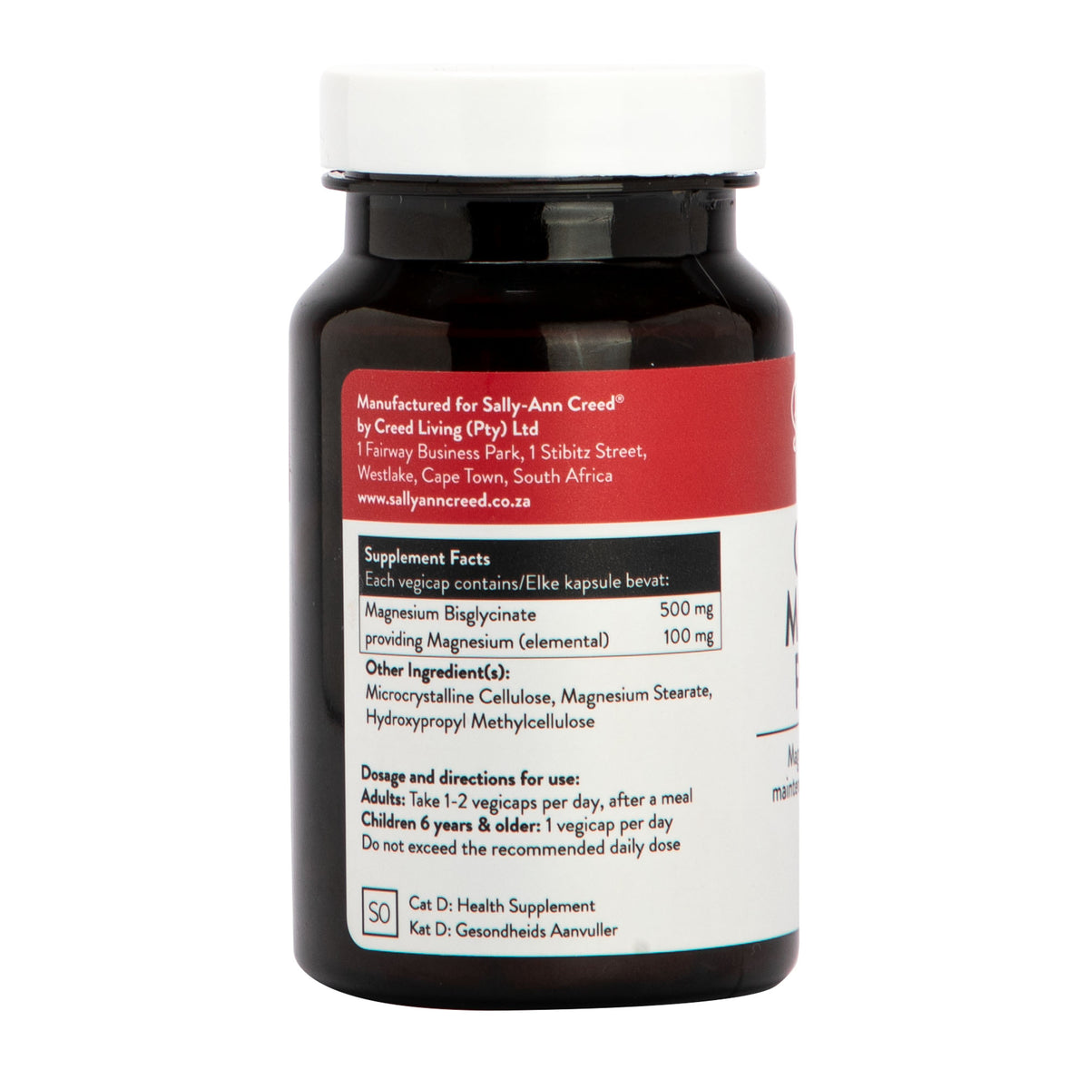 Sally-Ann Creed - Magnesium Premium Chelated 60s