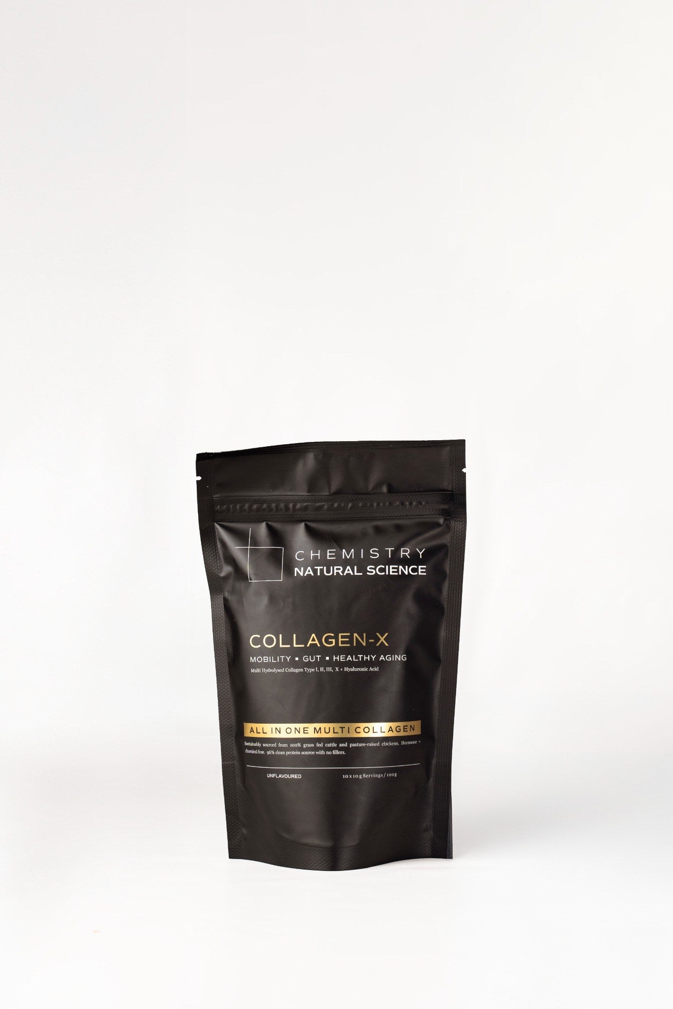 Chemistry Natural Science - Collagen-X Multi Hydrolysed Collagen + Hyaluronic Acid 100g