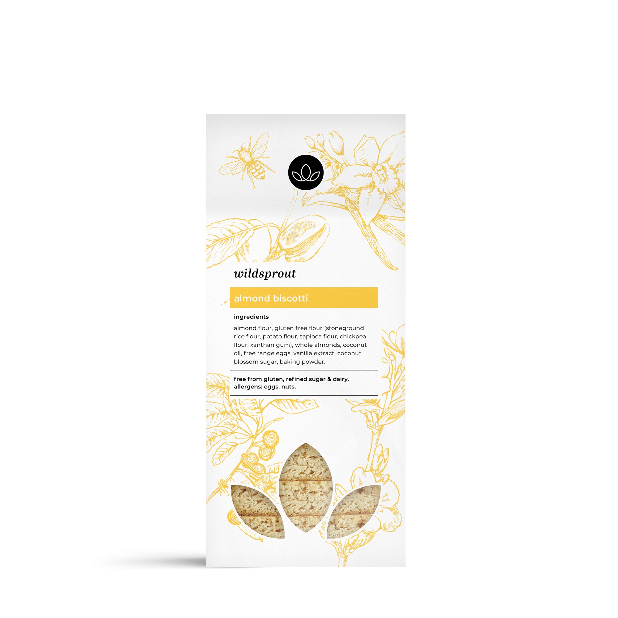 Wildsprout - Biscotti Almond 220g