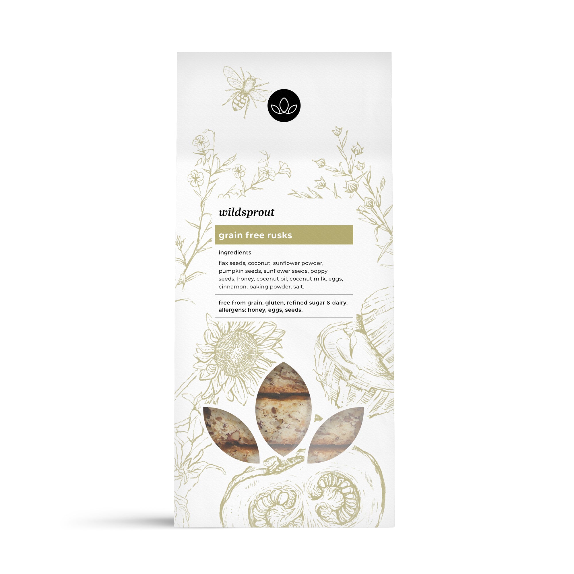 Wildsprout - Rusks Grain Free 420g