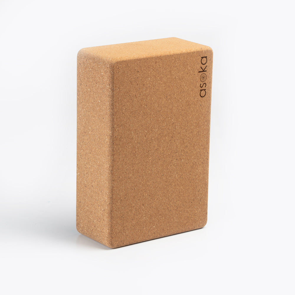 Asoka - Cork Yoga Block Plain