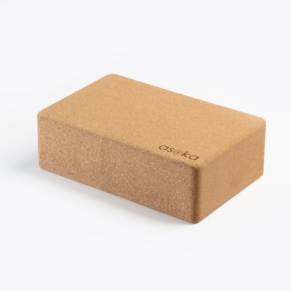 Asoka - Cork Yoga Block Plain