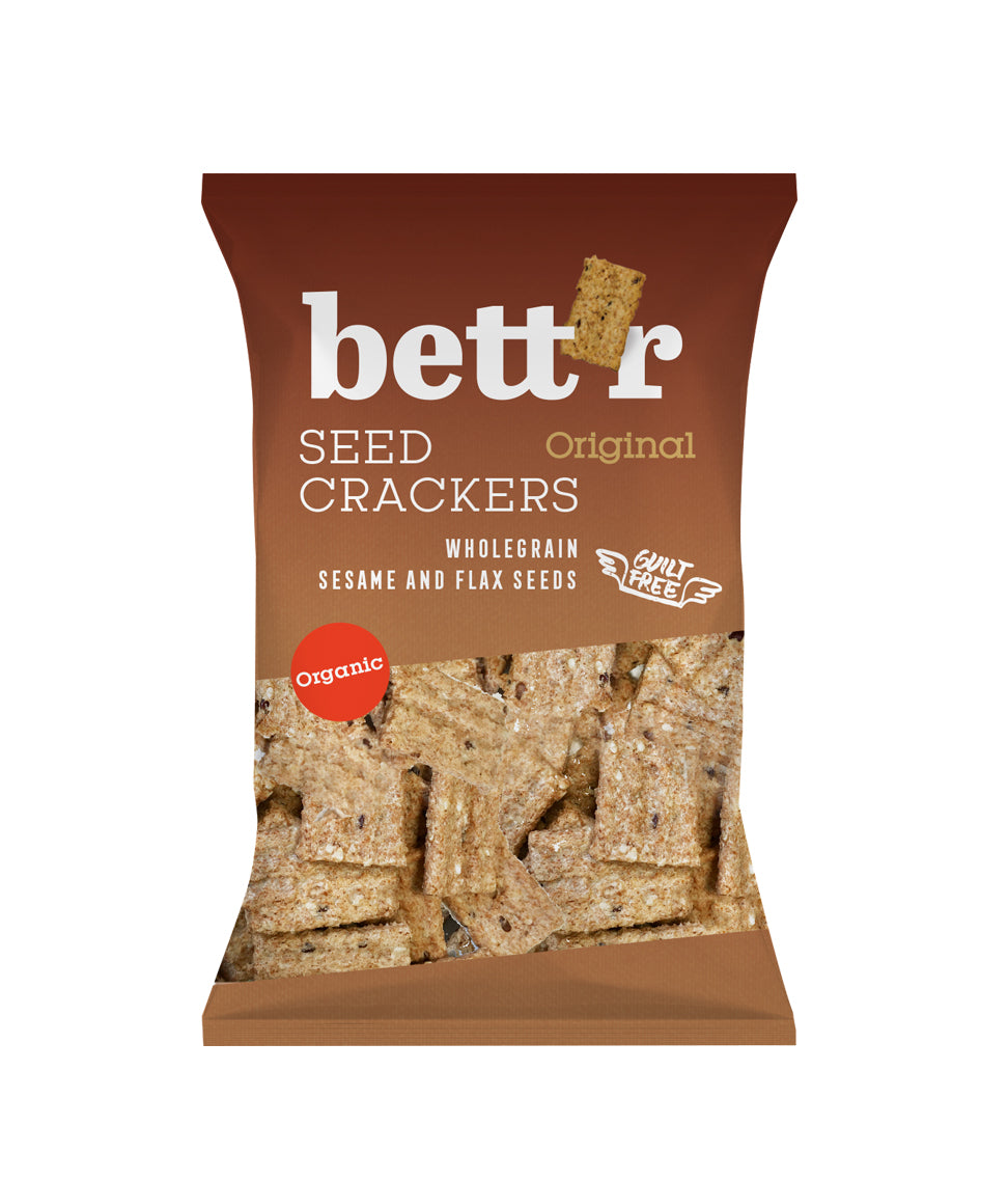 Bett'r - Crackers Wholegrain Seeds 150g