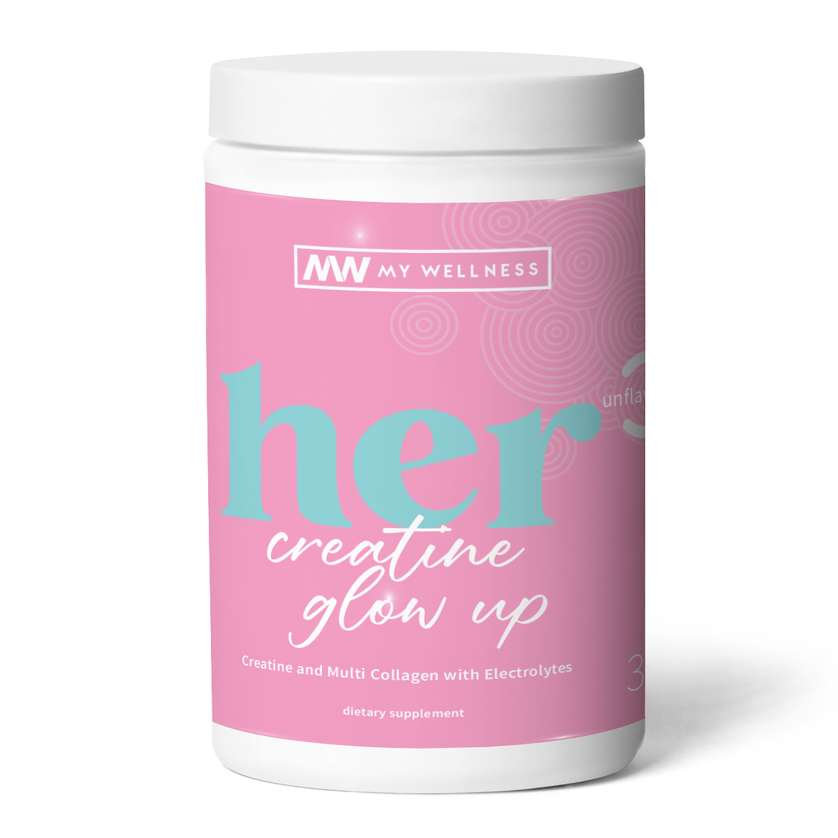 My Wellness - HER Creatine Glow Up Unflavoured 300g