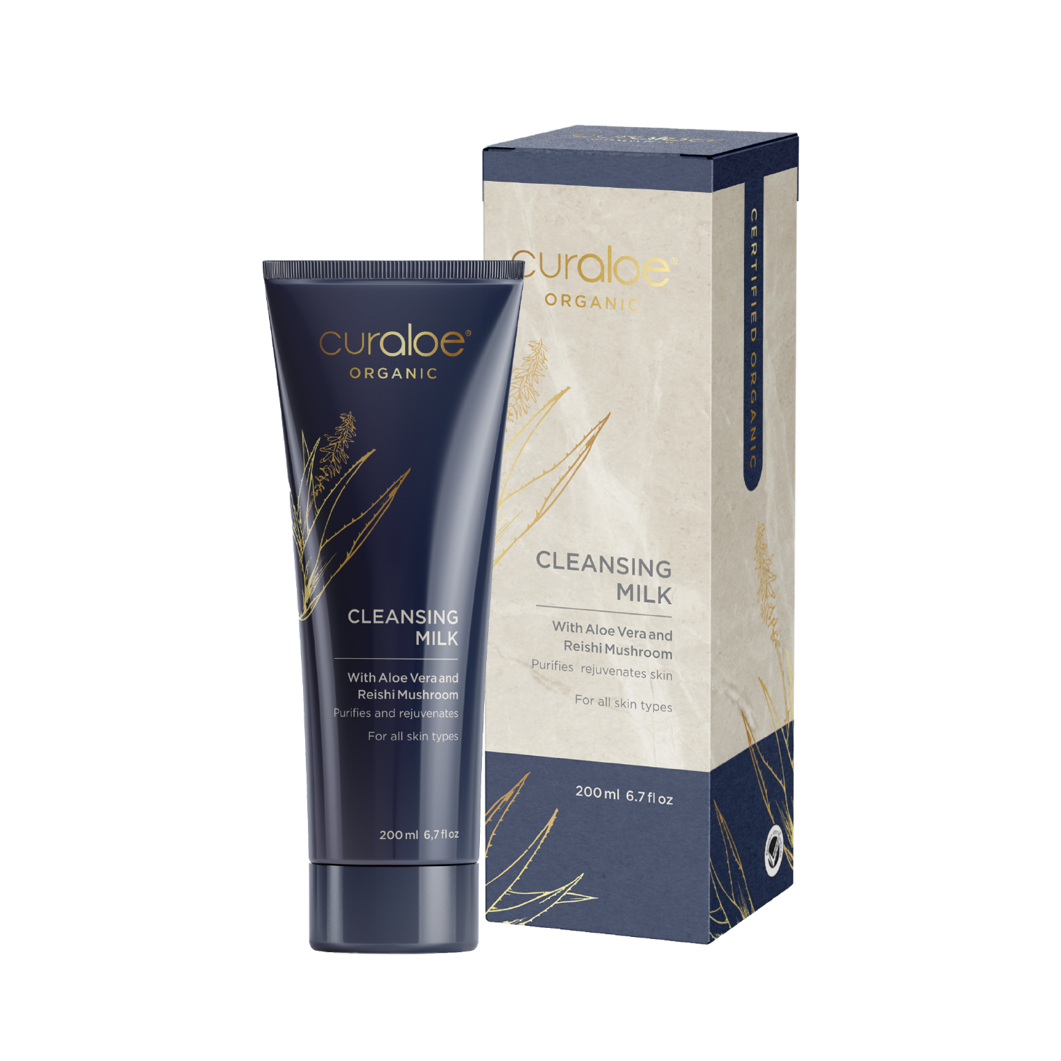 Curaloe - Organic Cleansing Milk 200ml