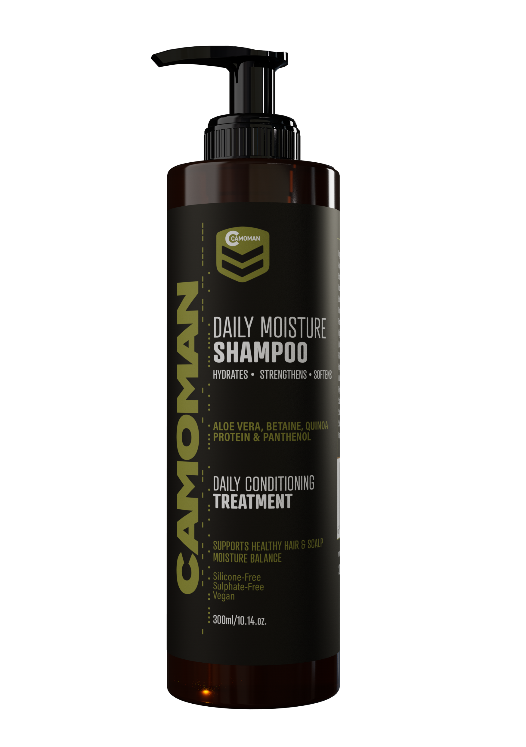 Camoman - Daily Moisture Shampoo 250ml