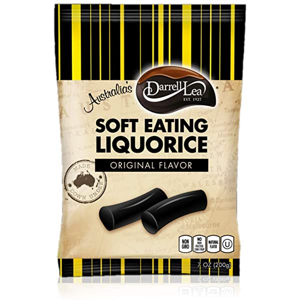 Darrell Lea - Black Liquorice 200g