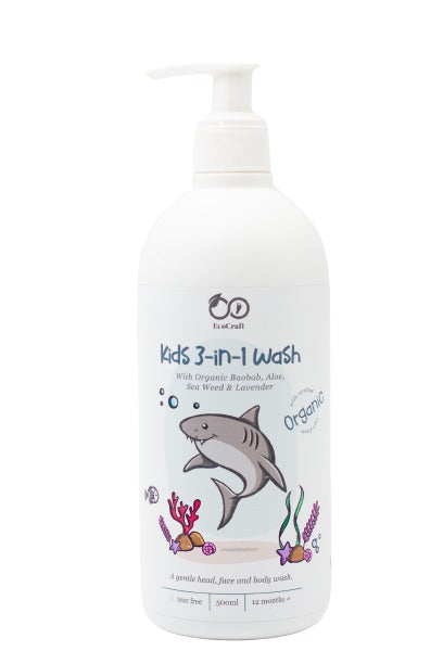 EcoCraft - Kids 3-in-1 Wash 500ml
