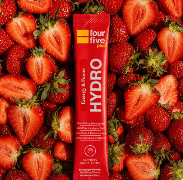 fourfive - Hydro Plus Energy & Focus Red Berry 7s