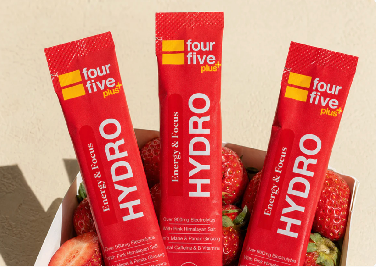 fourfive - Hydro Plus Energy & Focus Red Berry 7s
