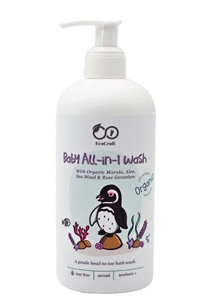 EcoCraft - Baby All-in-One Wash 400ml
