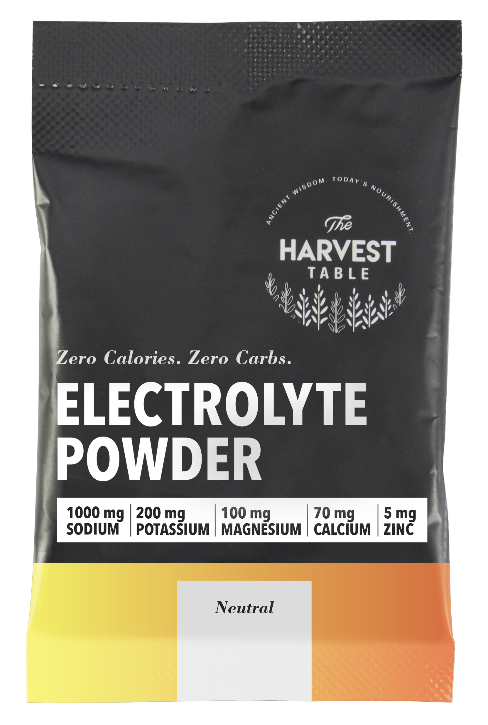 The Harvest Table - Neutral Electrolyte Sachet 4.4g