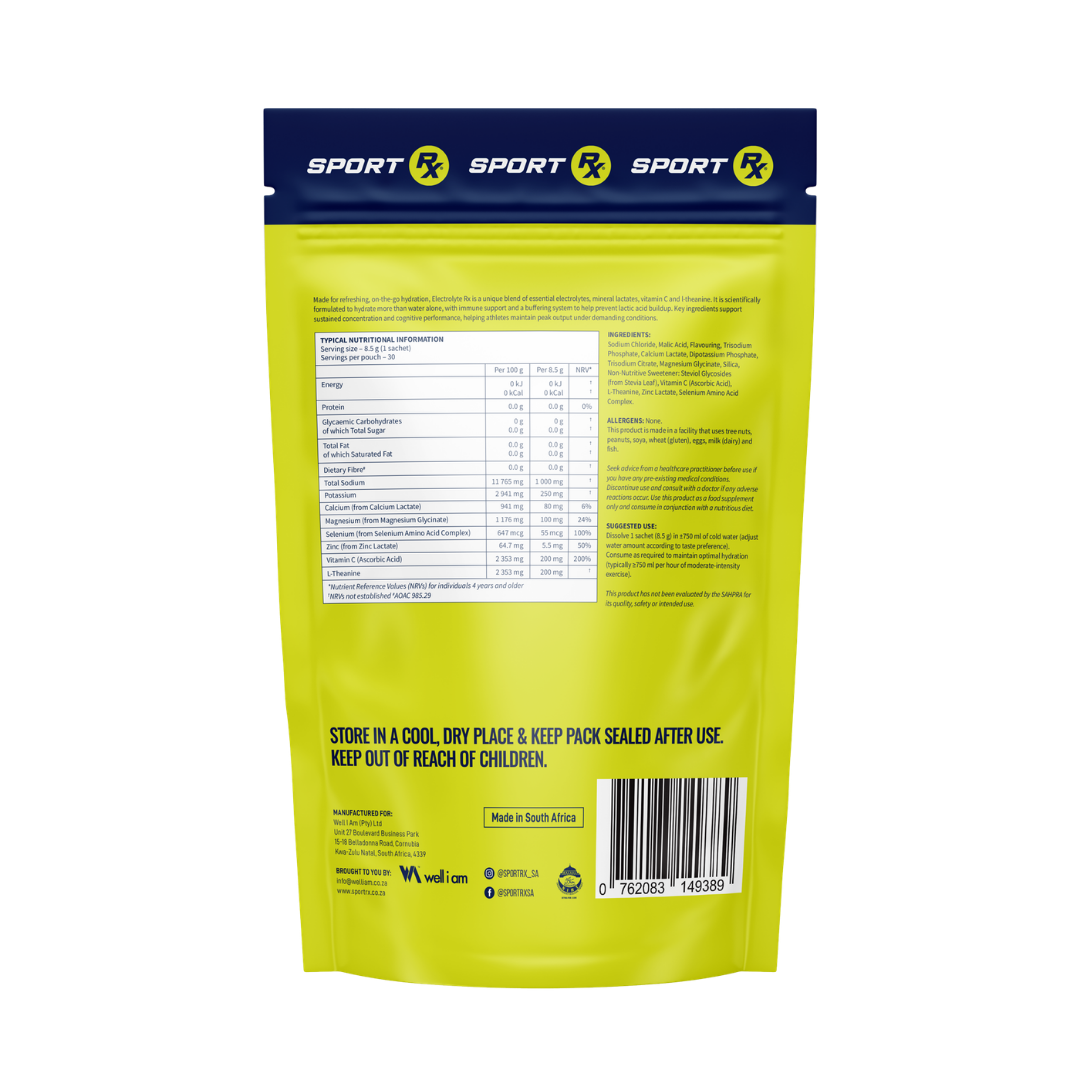 Sport Rx - Electrolyte Rx Berry Burst Sachets 30s