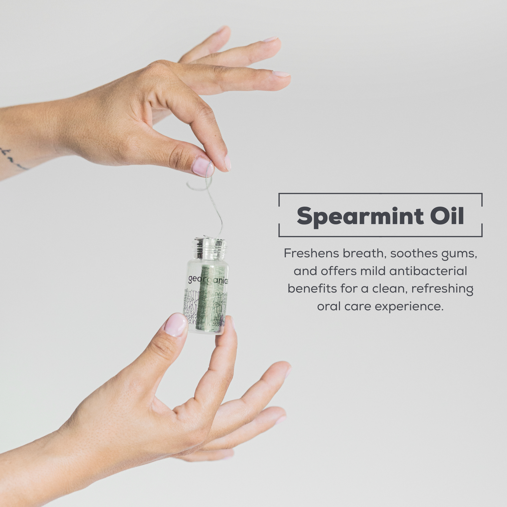Georganics - Floss Spearmint 50m