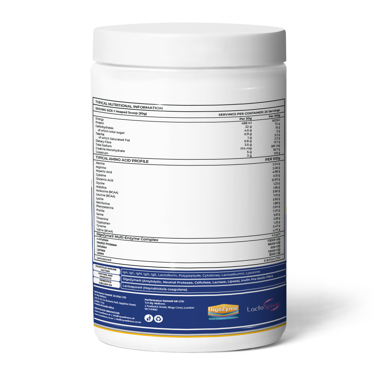 My Wellness - GLP-1 Support Shake Vanilla 750g