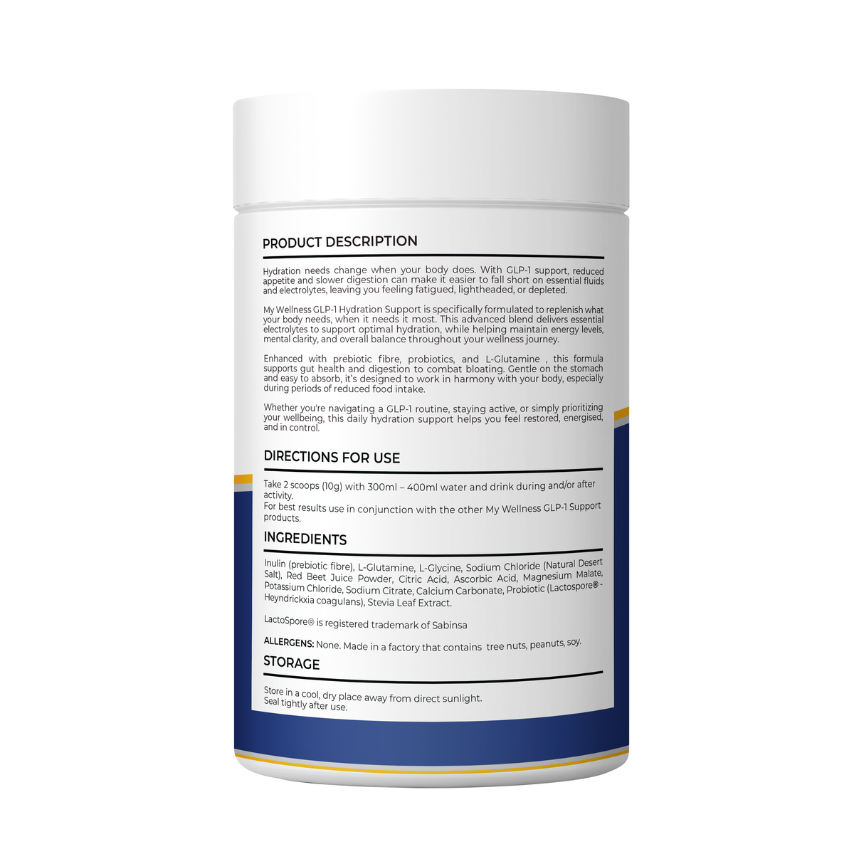 My Wellness - GLP-1 Hydration Support Lemonade 200g