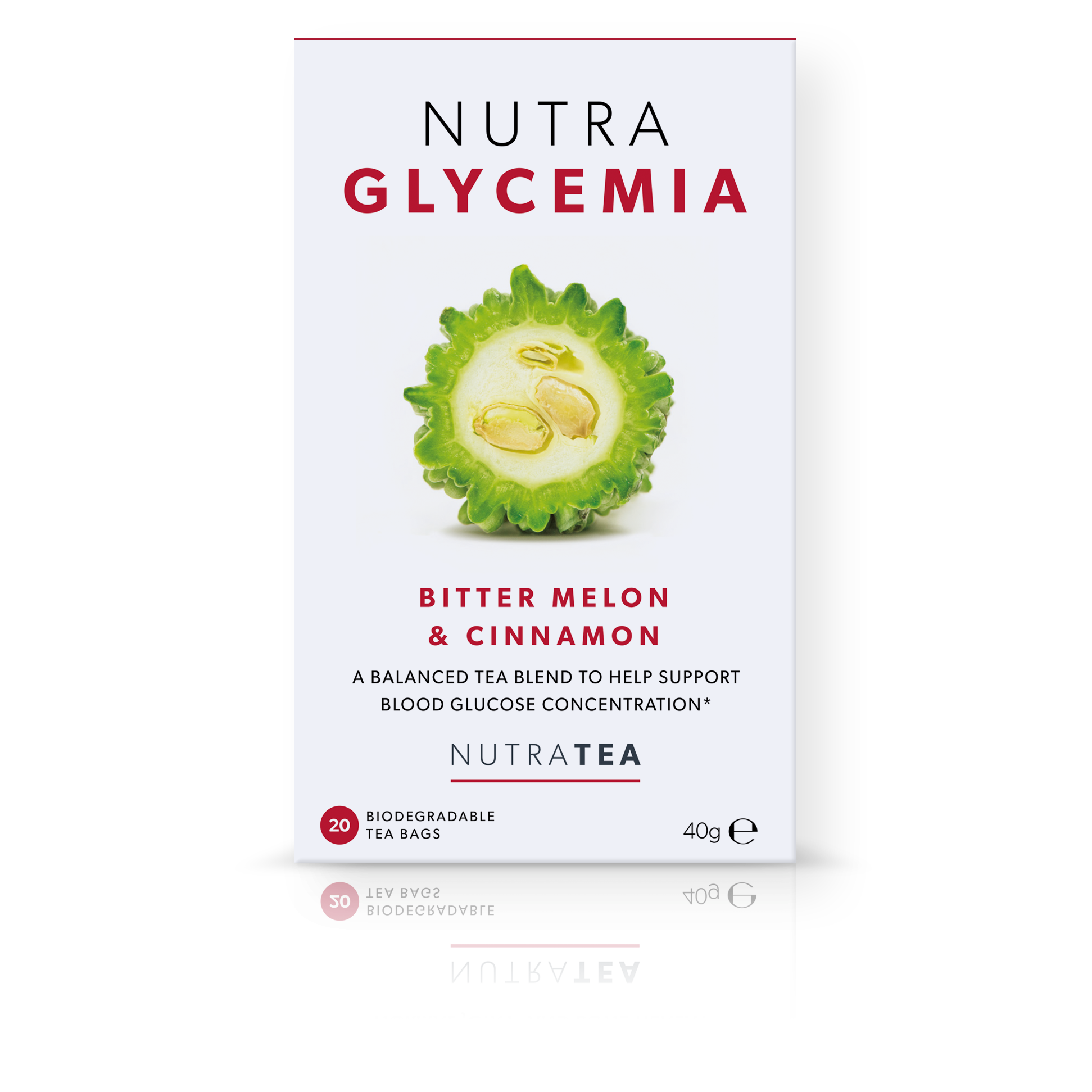 NutraTea - Tea Glycemia Herbal Blend 20s 40g