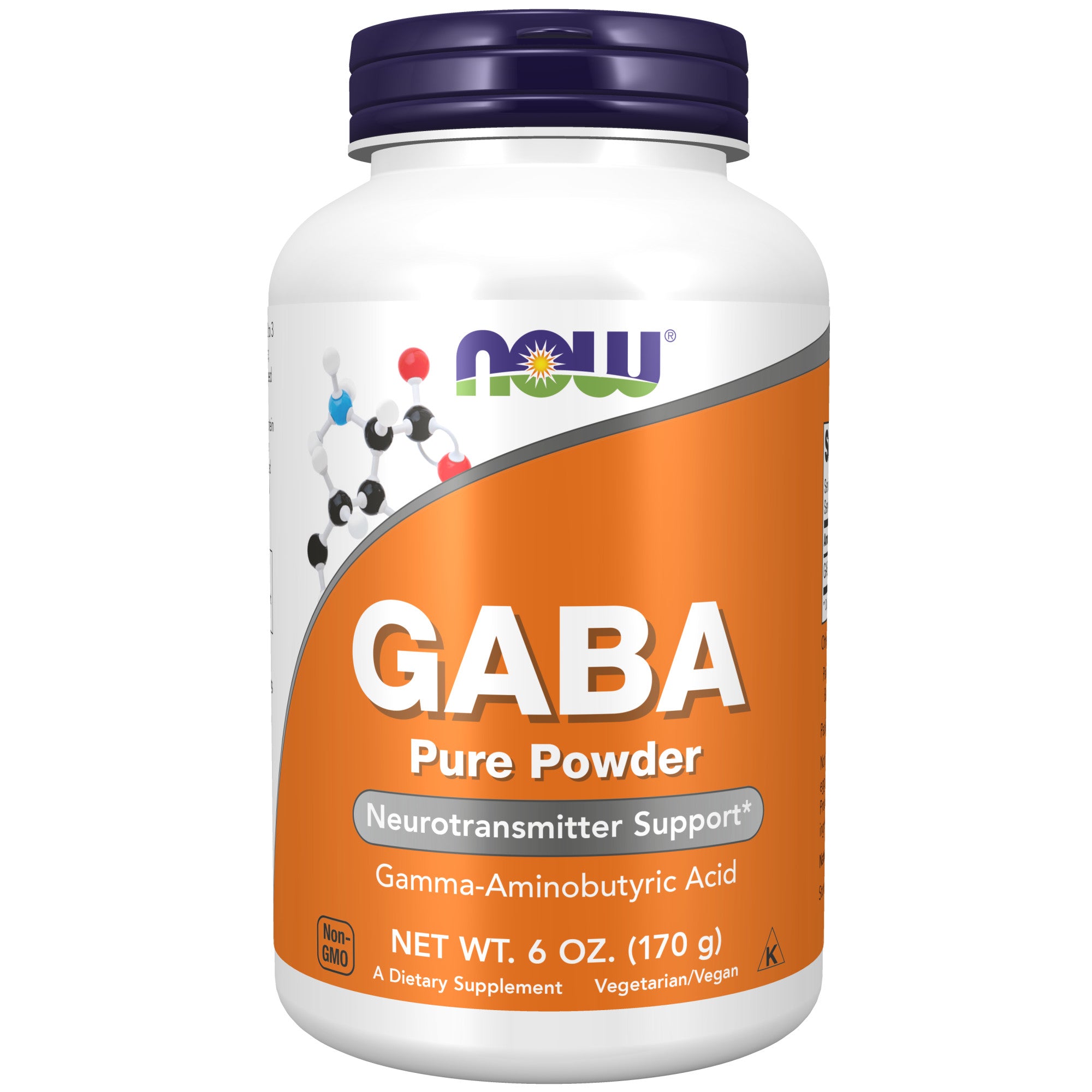 NOW - GABA Powder - 6 oz 170g