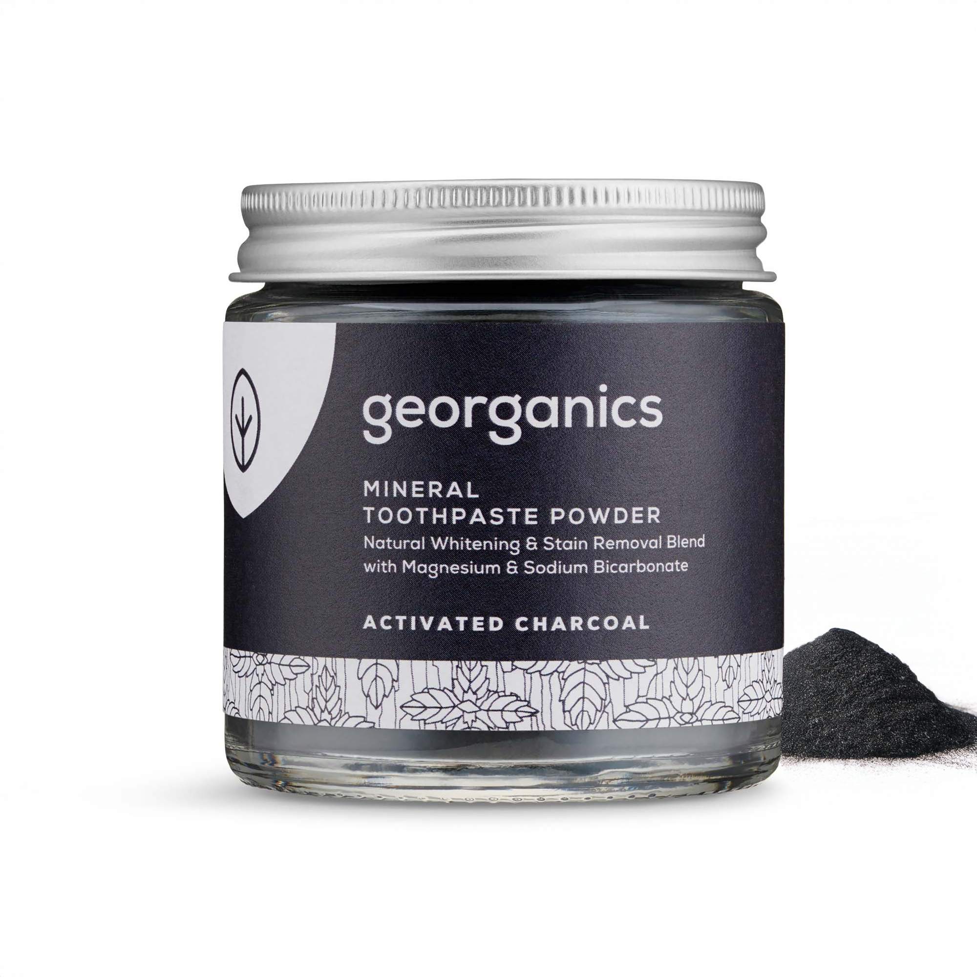 Georganics - Mineral Toothpaste Powder Activated Charcoal 60ml
