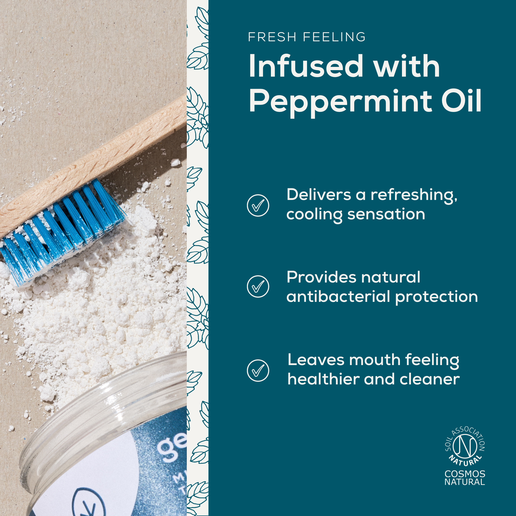 Georganics - Mineral Toothpaste Powder Peppermint 60ml