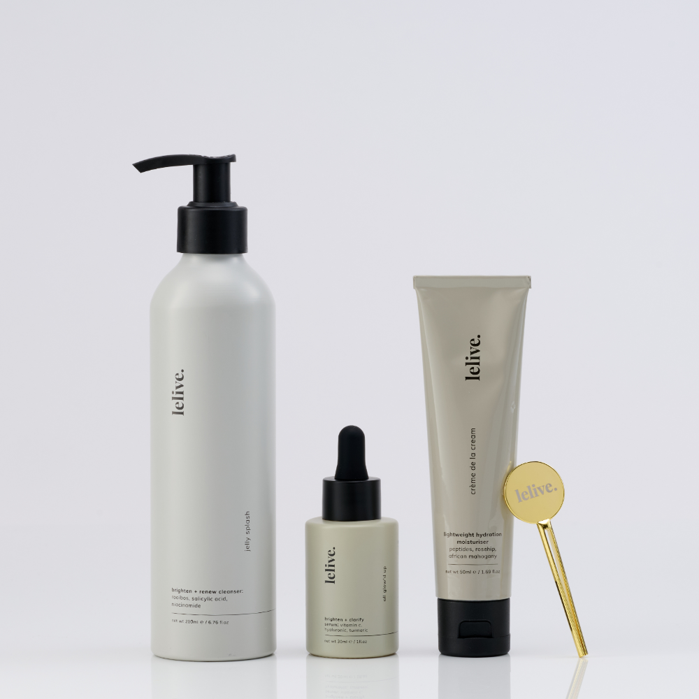 lelive - Glow Heroes 3 Piece Skincare Set